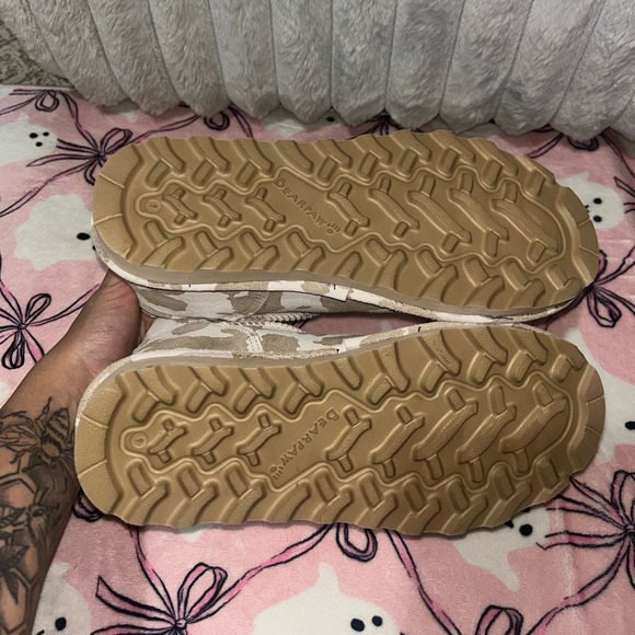 Cowprint Bearpaw Boots - Picture 4 of 4